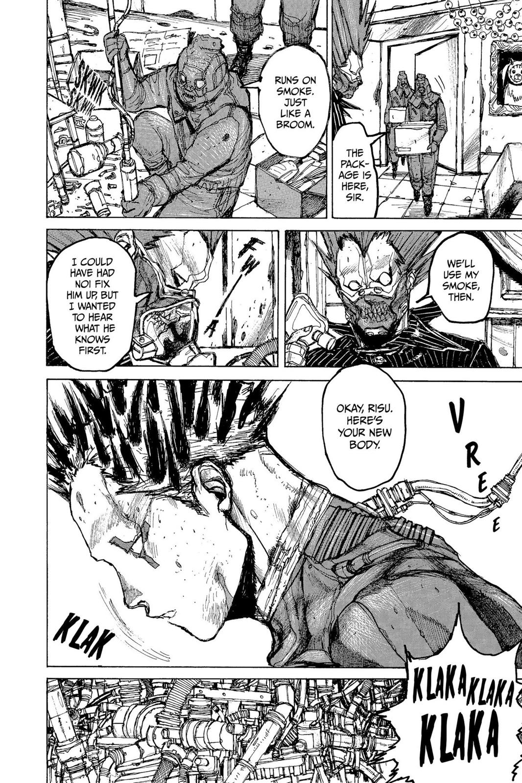 Dorohedoro Manga Chapter 16 page 6 - The Girl Who Sells Smoke