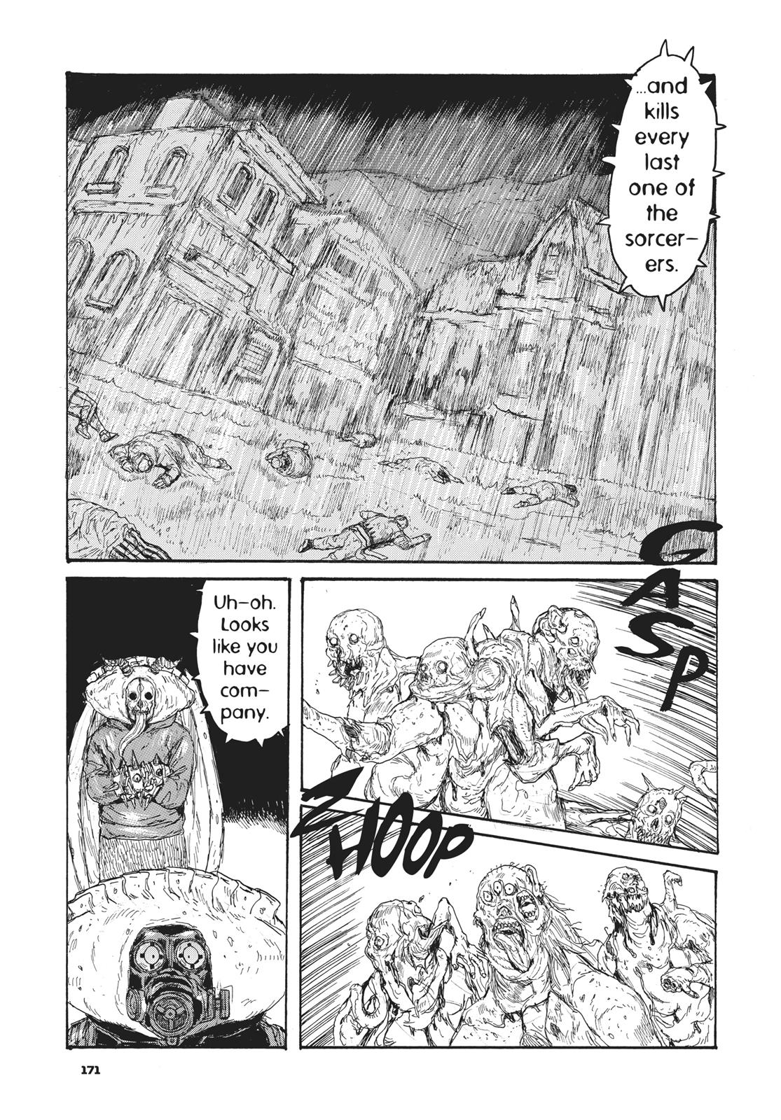 Dorohedoro Manga Chapter 162 page 15 - A Shocking Face