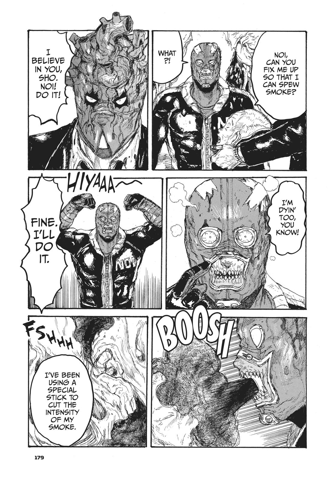 Dorohedoro Manga Chapter 162 page 23 - A Shocking Face