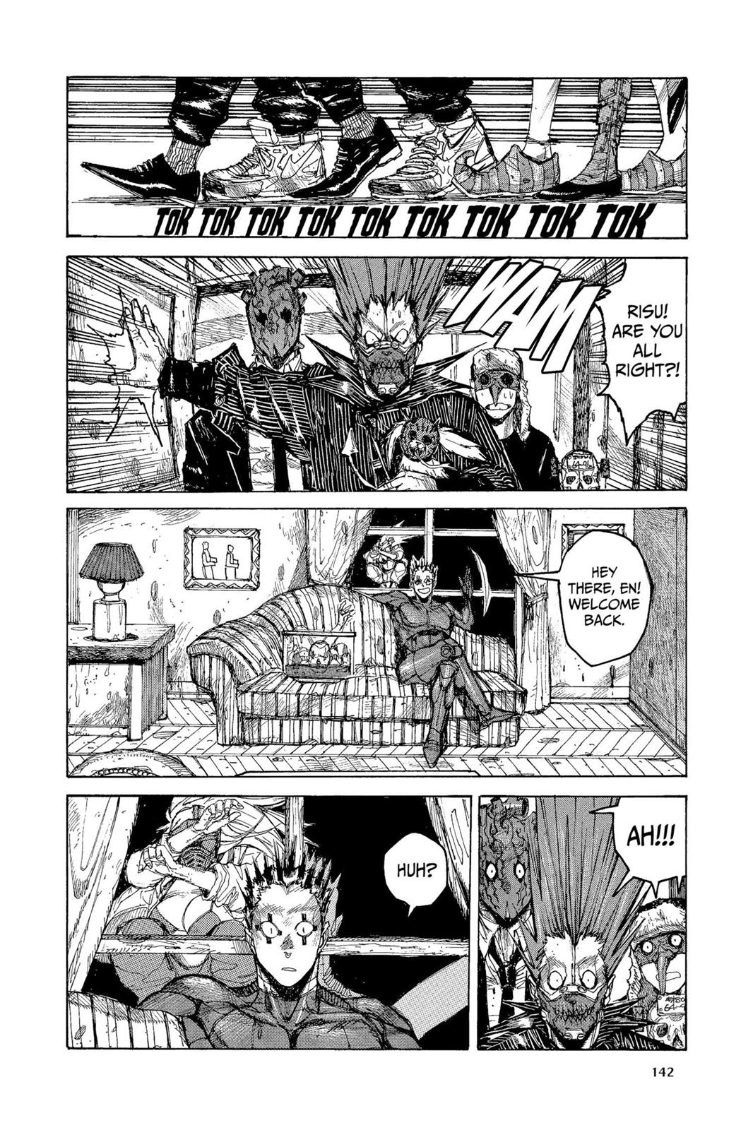 Dorohedoro Manga Chapter 17 page 12 - Ripe Mushrooms En Masse