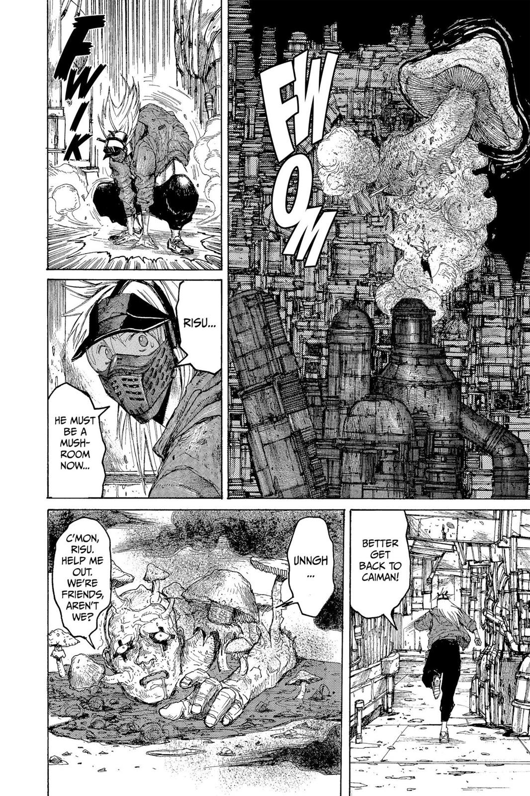 Dorohedoro Manga Chapter 17 page 18 - Ripe Mushrooms En Masse