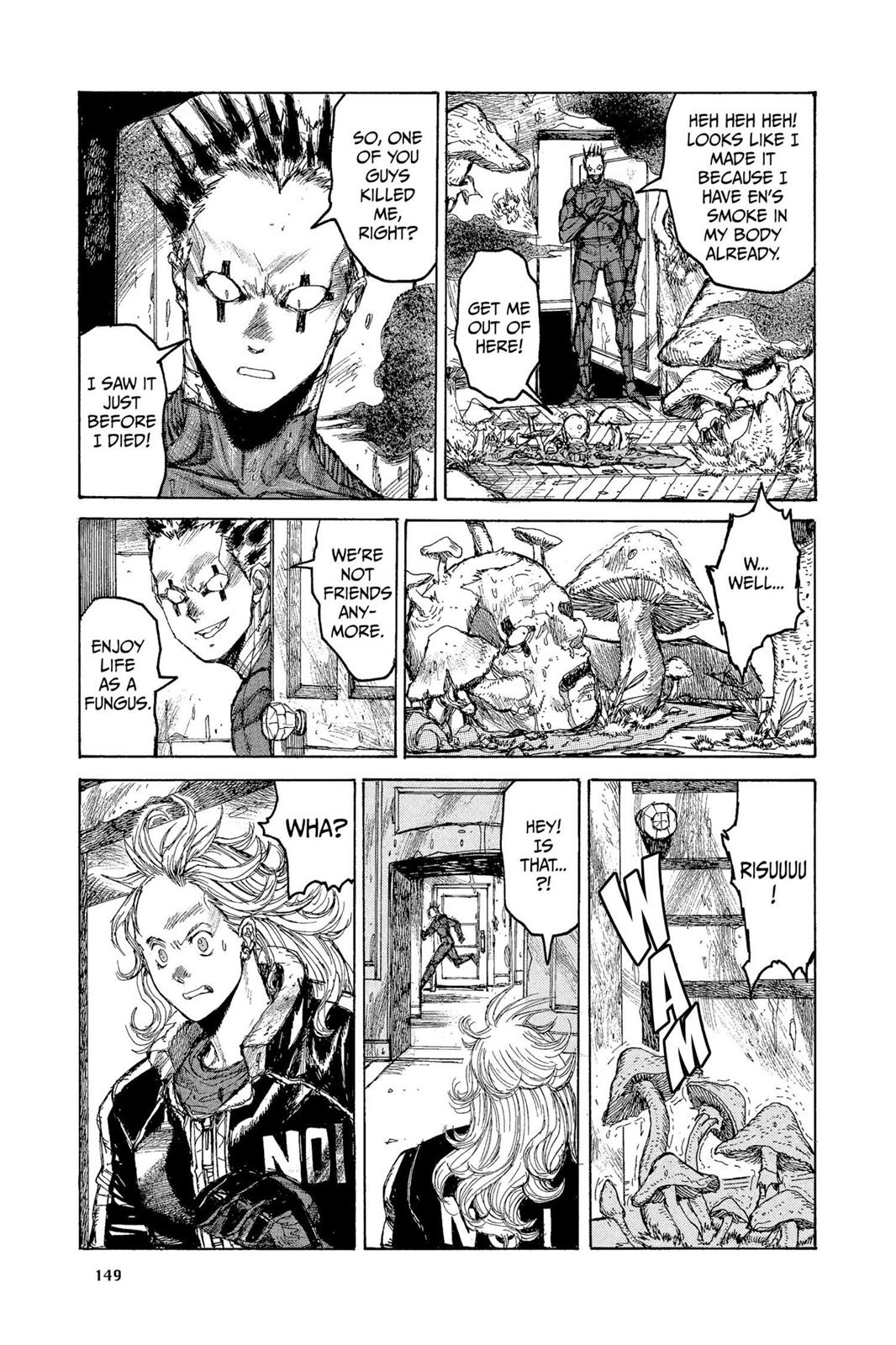 Dorohedoro Manga Chapter 17 page 19 - Ripe Mushrooms En Masse