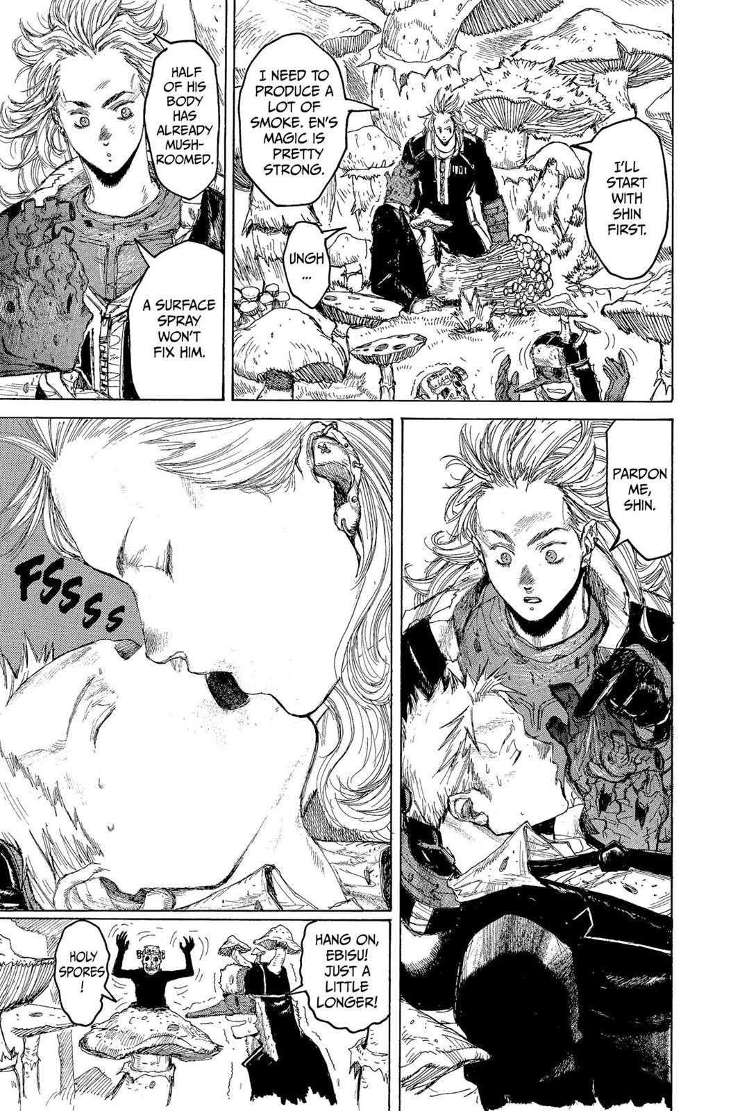 Dorohedoro Manga Chapter 17 page 23 - Ripe Mushrooms En Masse