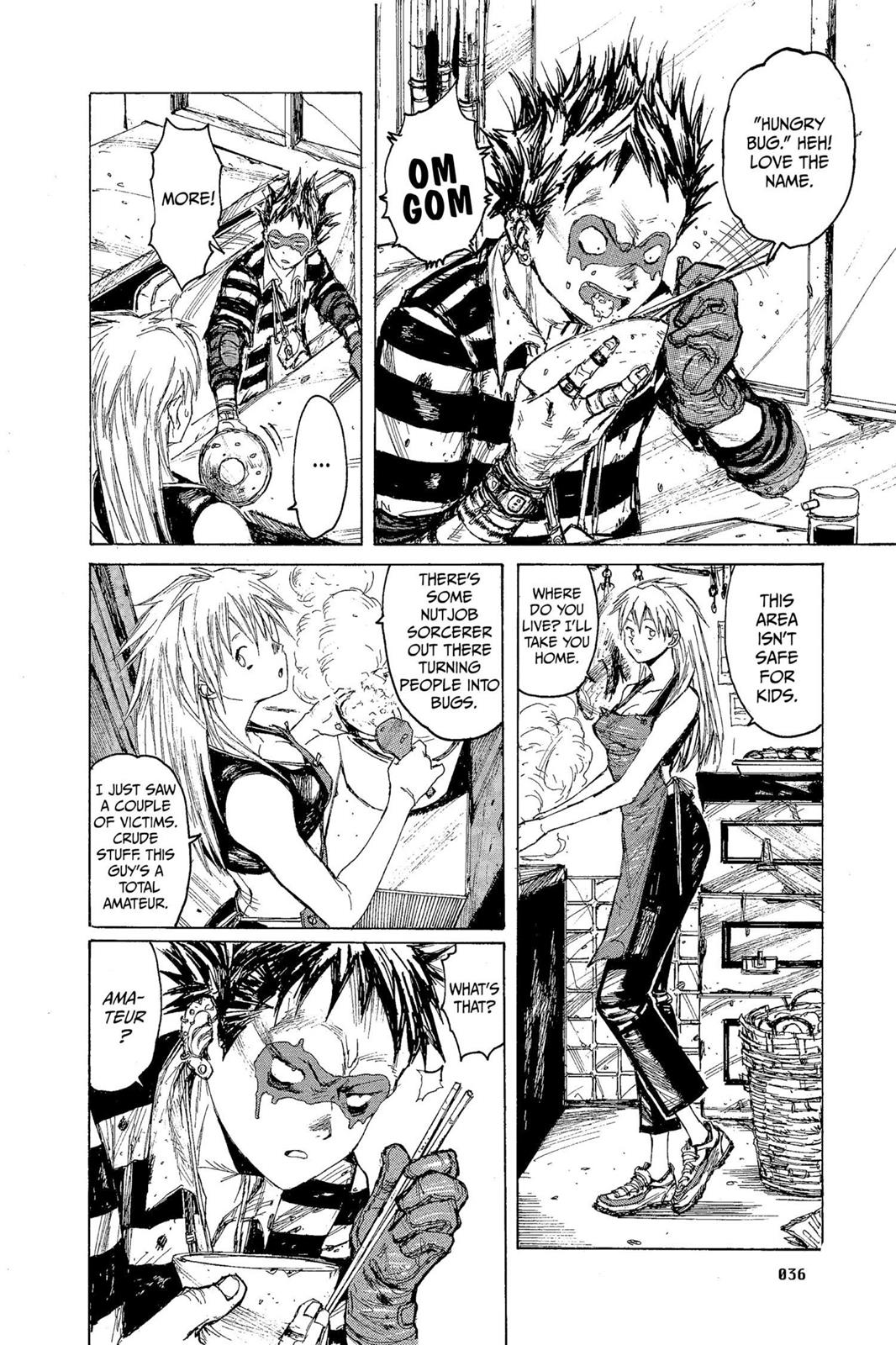 Dorohedoro Manga Chapter 2 page 10 - Hungry Bug