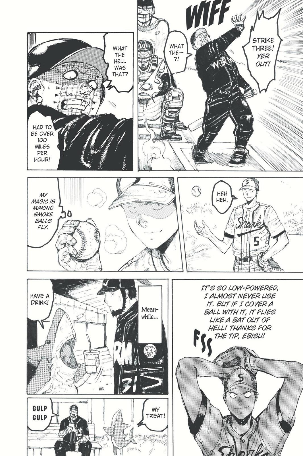 Dorohedoro Manga Chapter 21 page 13 - The All-Star - Dream Game Heats Up!!