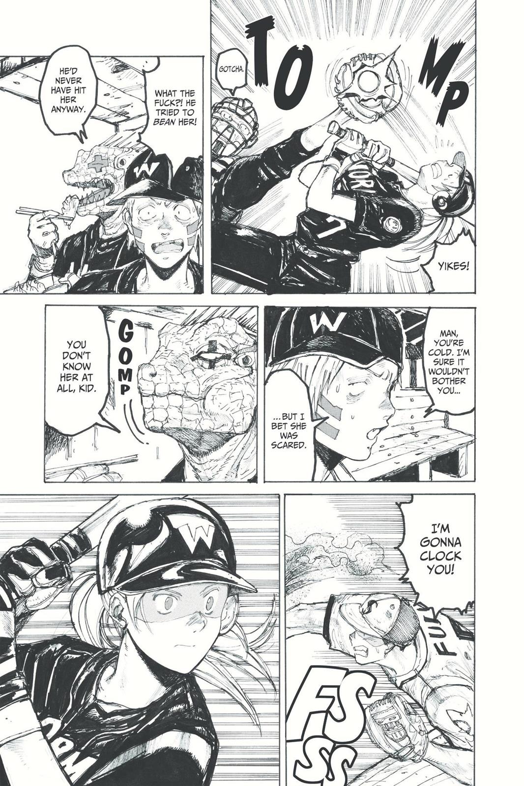 Dorohedoro Manga Chapter 21 page 22 - The All-Star - Dream Game Heats Up!!