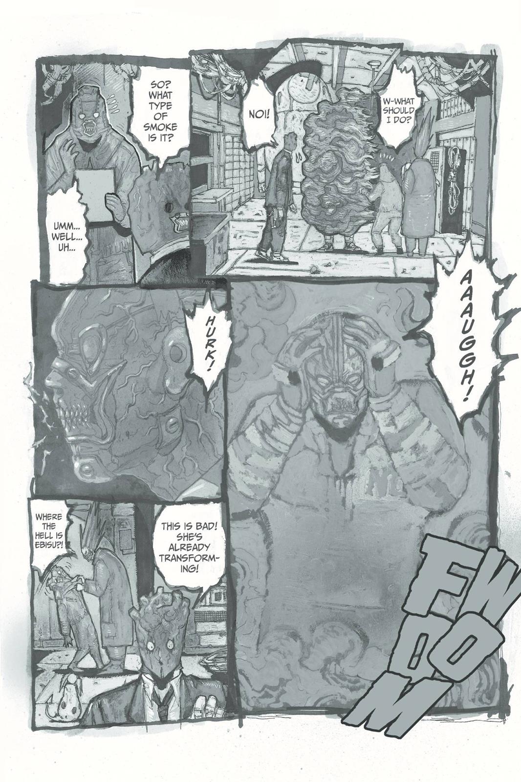 Dorohedoro Manga Chapter 21 page 3 - The All-Star - Dream Game Heats Up!!
