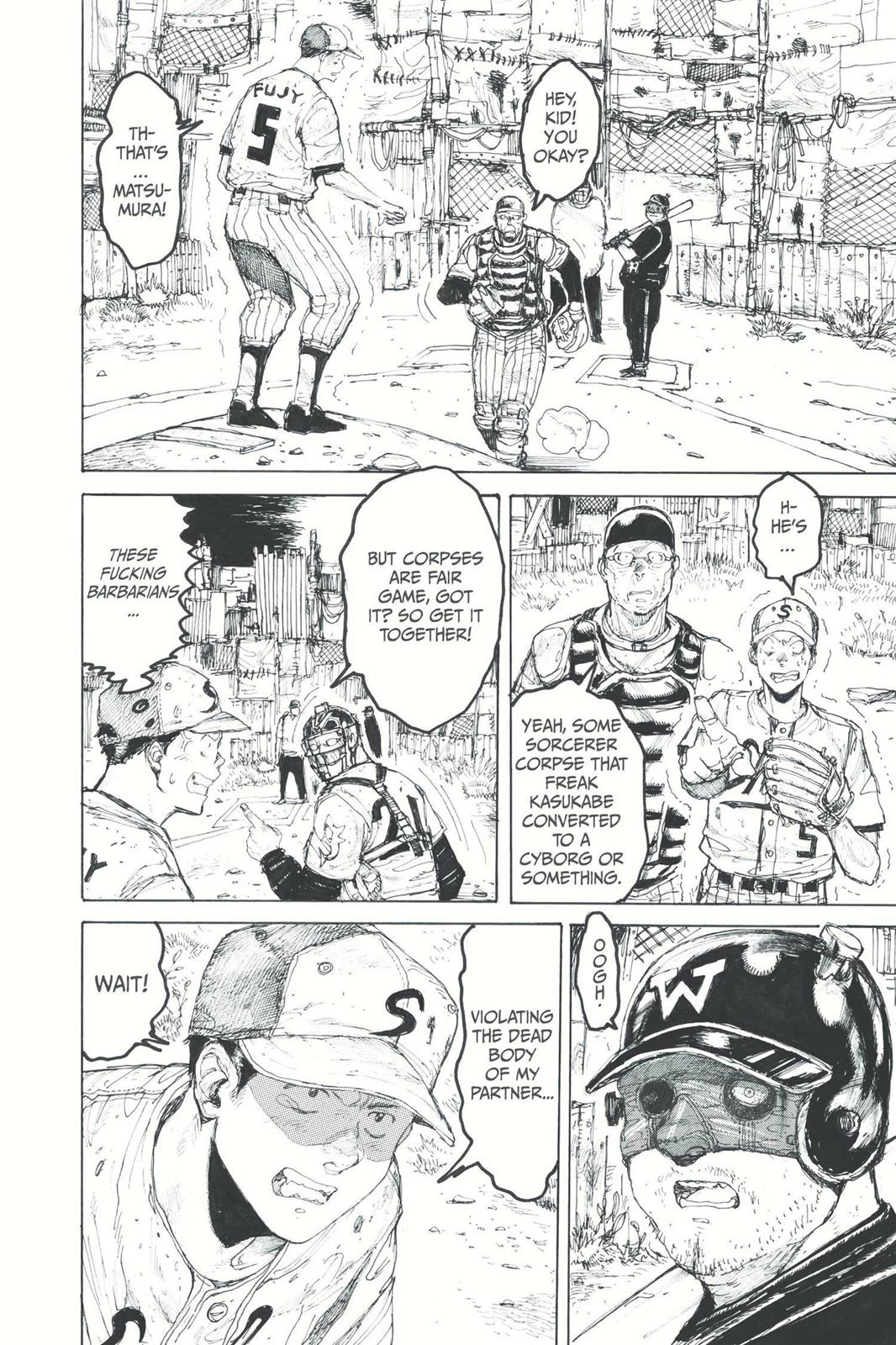 Dorohedoro Manga Chapter 21 page 5 - The All-Star - Dream Game Heats Up!!