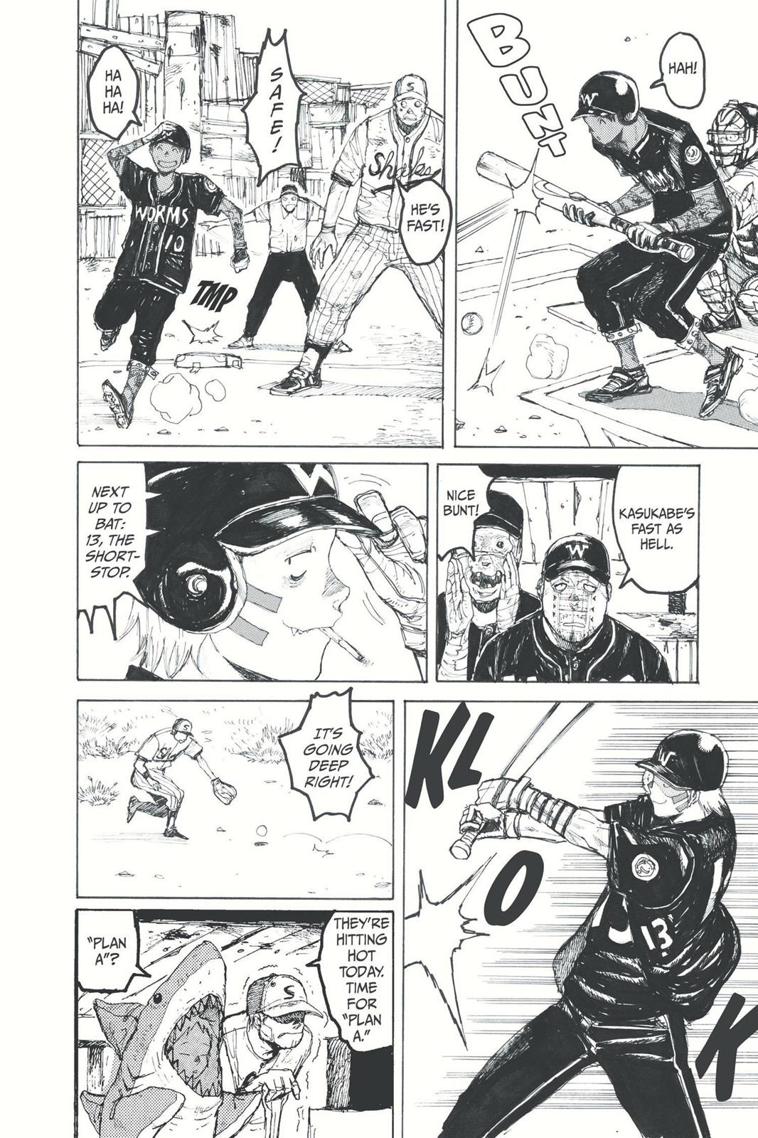 Dorohedoro Manga Chapter 21 page 9 - The All-Star - Dream Game Heats Up!!