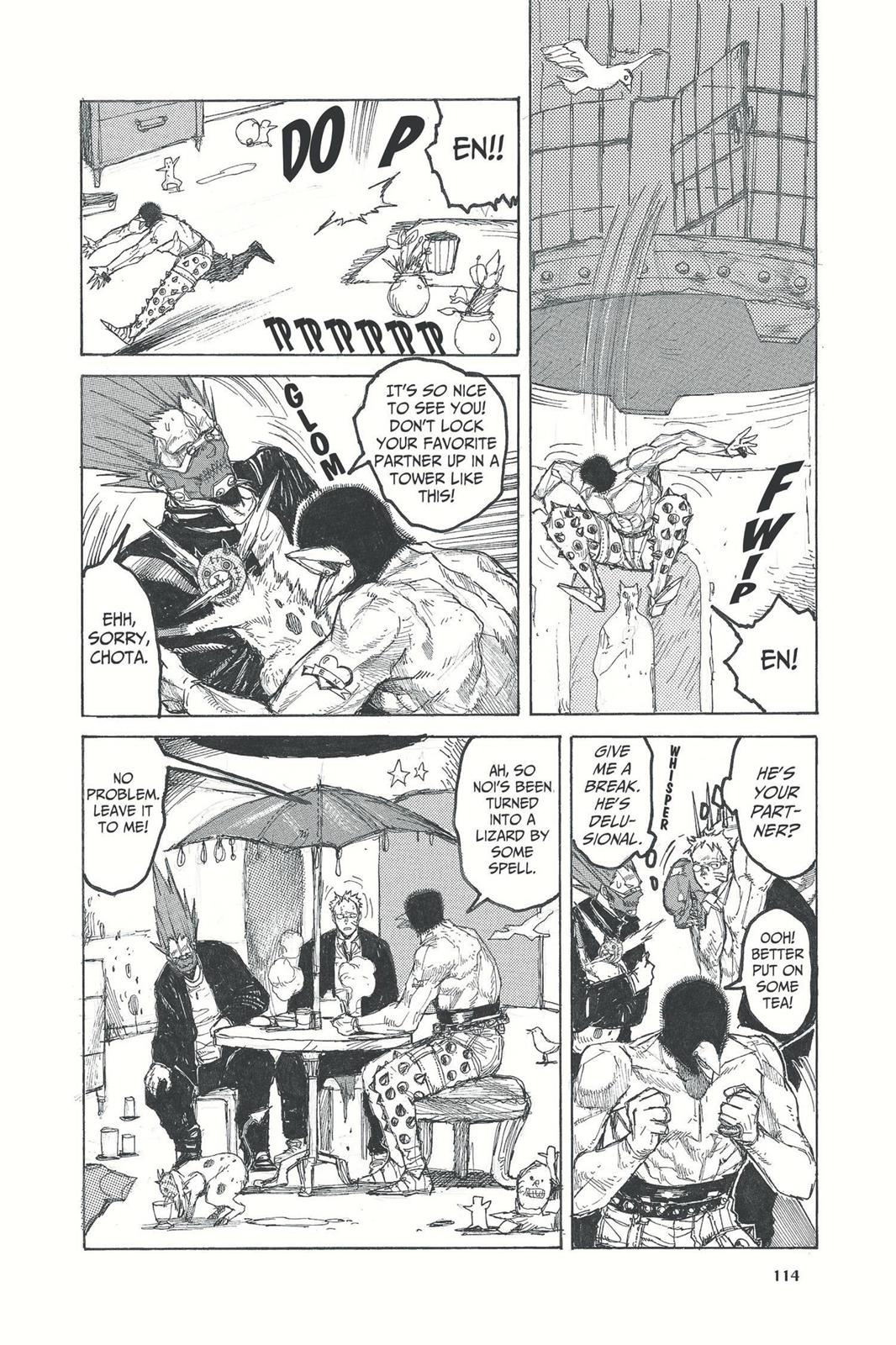 Dorohedoro Manga Chapter 22 page 14 - Reptiles Spawn