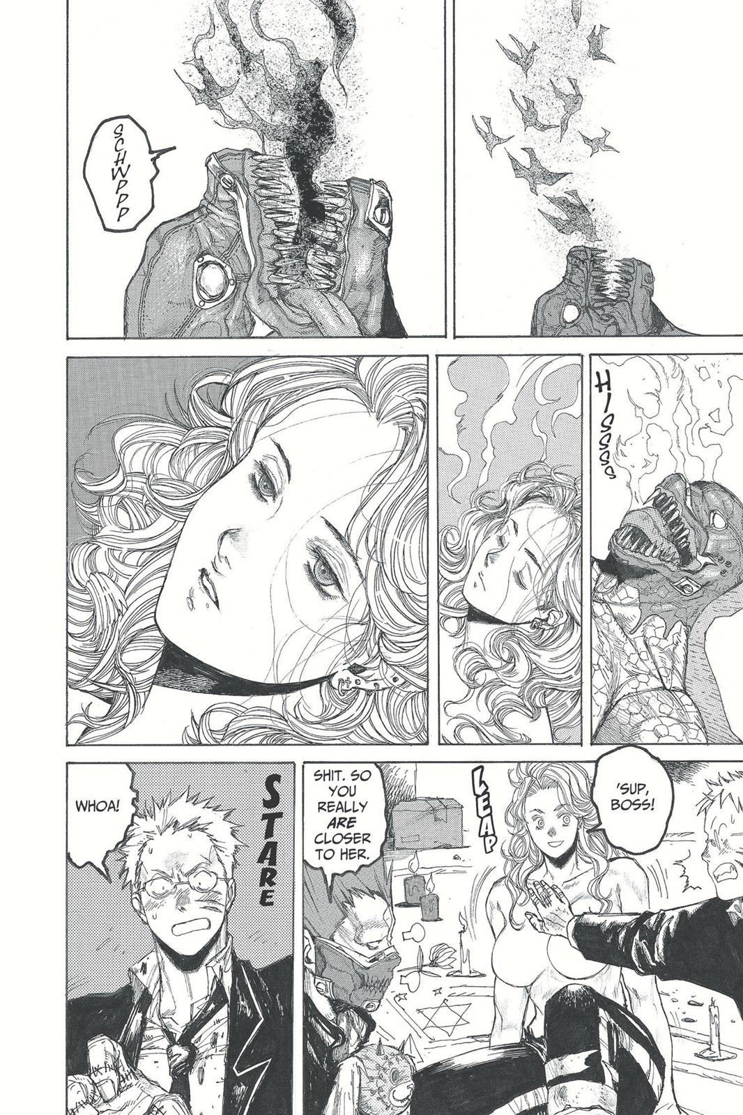 Dorohedoro Manga Chapter 22 page 18 - Reptiles Spawn