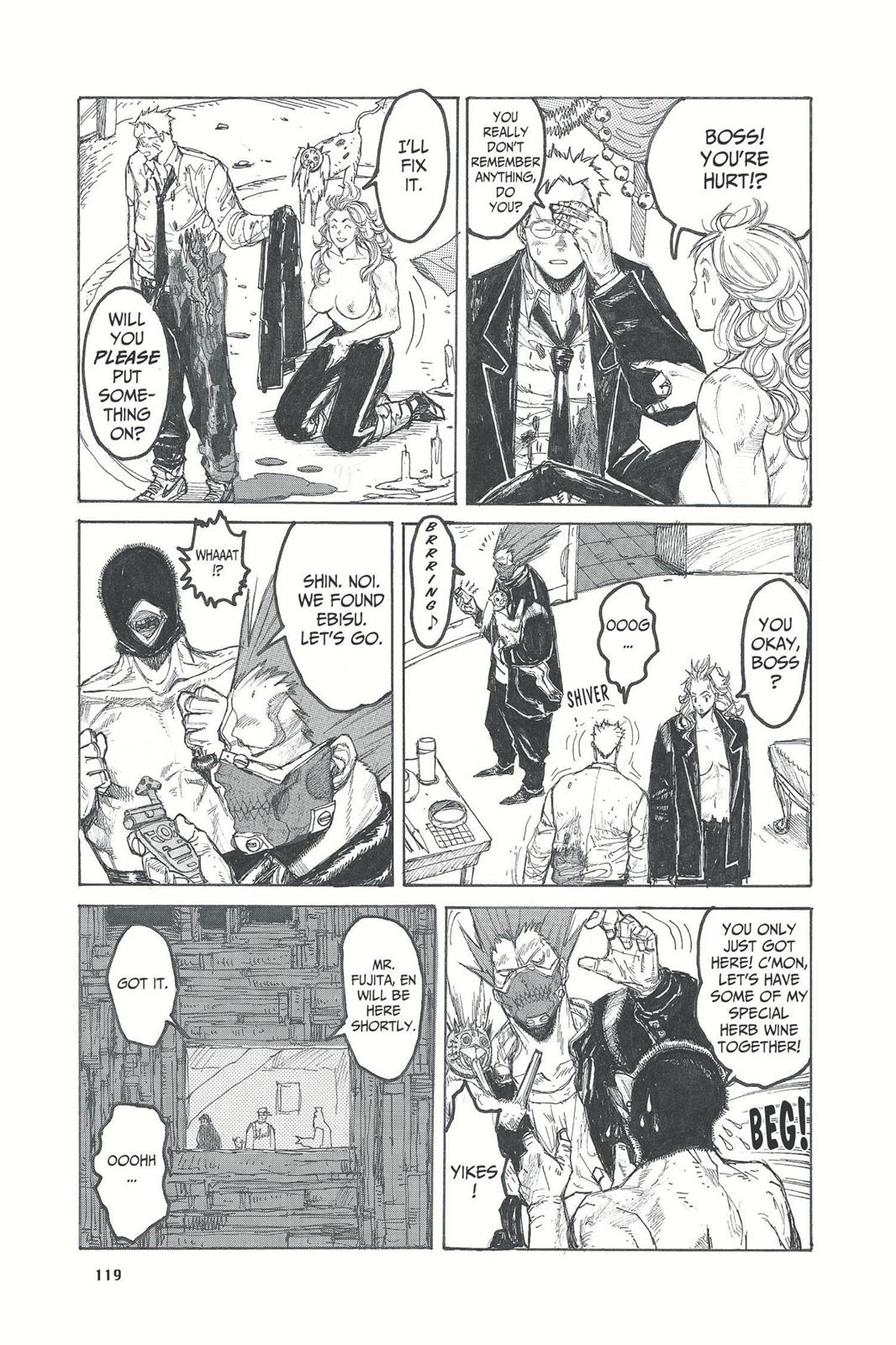 Dorohedoro Manga Chapter 22 page 19 - Reptiles Spawn