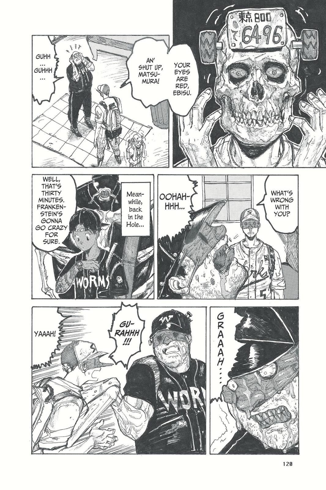 Dorohedoro Manga Chapter 22 page 20 - Reptiles Spawn