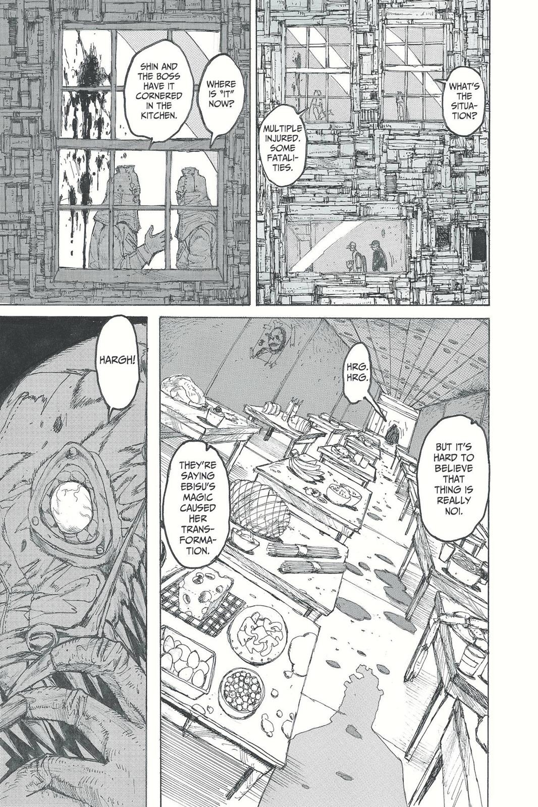 Dorohedoro Manga Chapter 22 page 5 - Reptiles Spawn