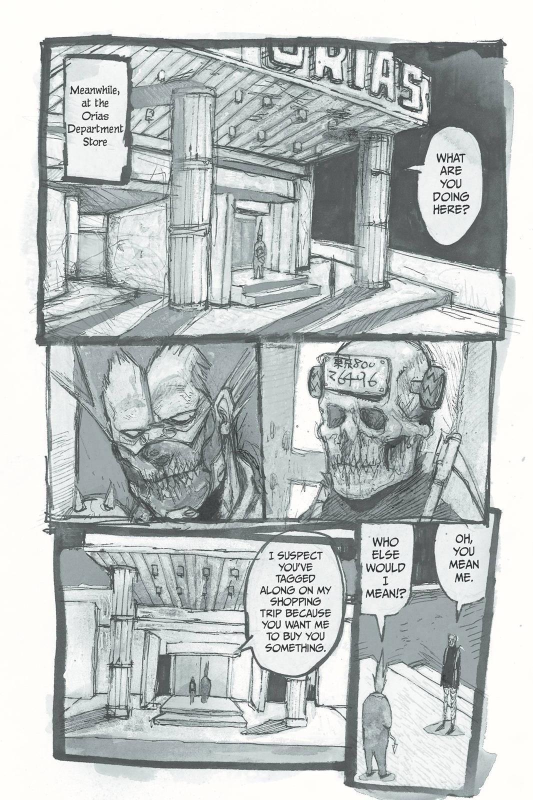 Dorohedoro Manga Chapter 23.5 page 3 - Bonus Curse 4