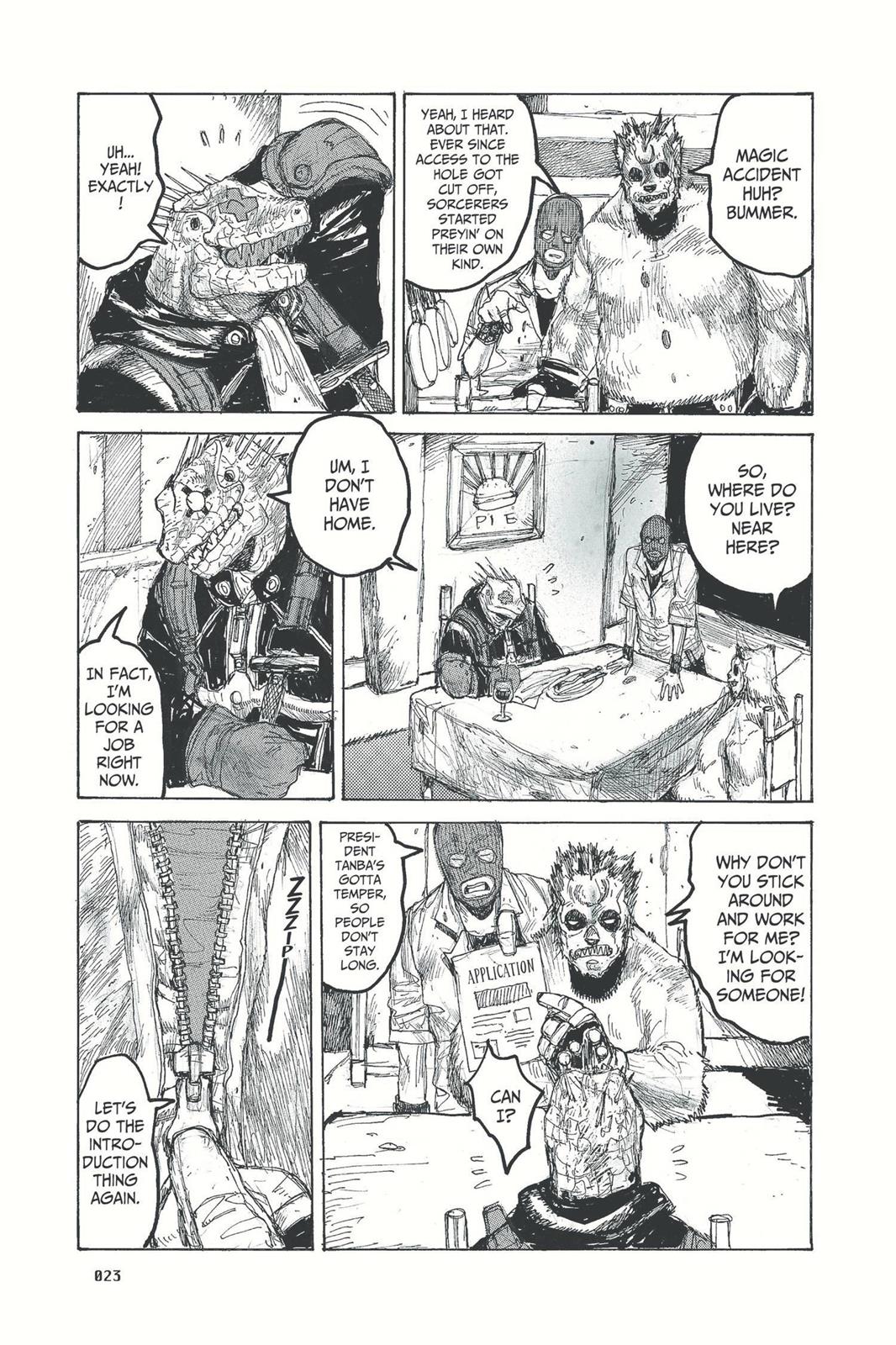 Dorohedoro Manga Chapter 24 page 24 - Lalala Monsterman