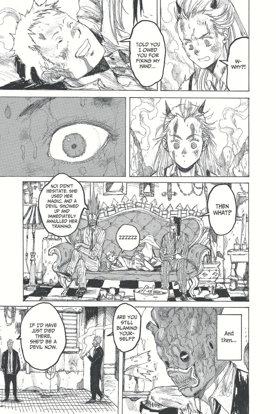 Dorohedoro Manga Chapter 27 page 23 - Ah, Flower Smoke