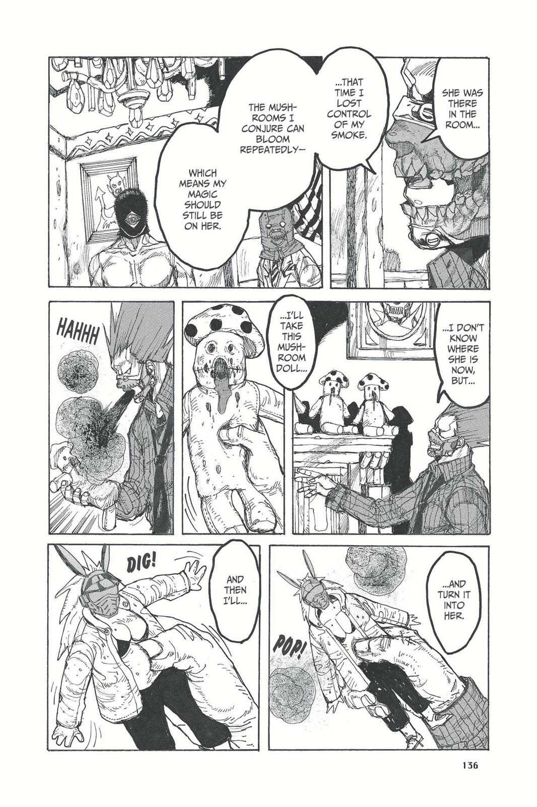 Dorohedoro Manga Chapter 29 page 14 - A Macabre Mushroom Appears!