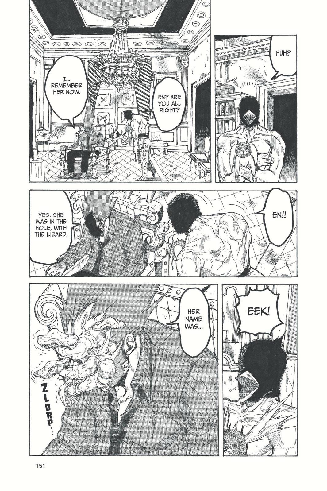Dorohedoro Manga Chapter 30 page 5 - Welcome Mushroom-chan!