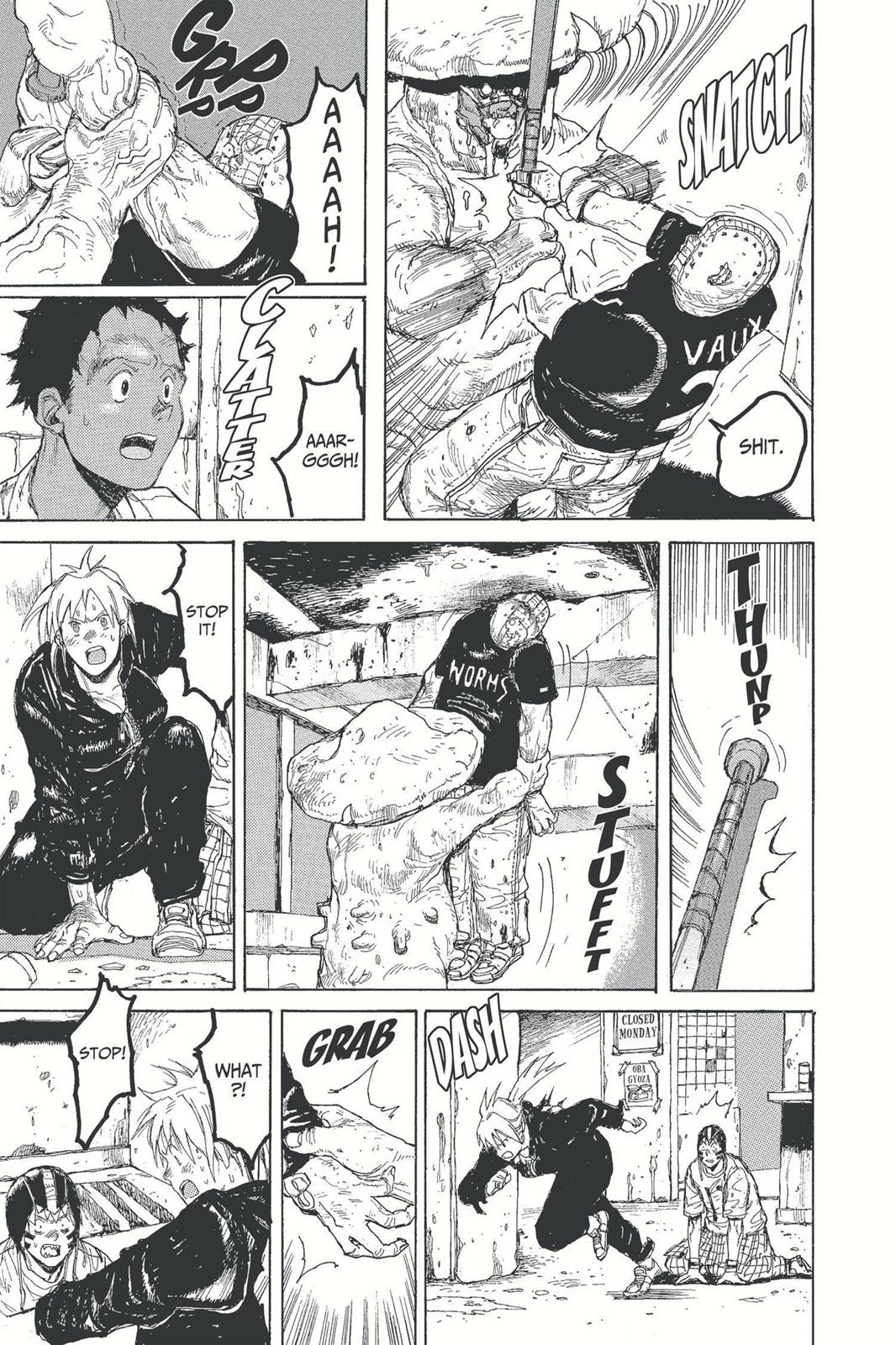 Dorohedoro Manga Chapter 30 page 9 - Welcome Mushroom-chan!