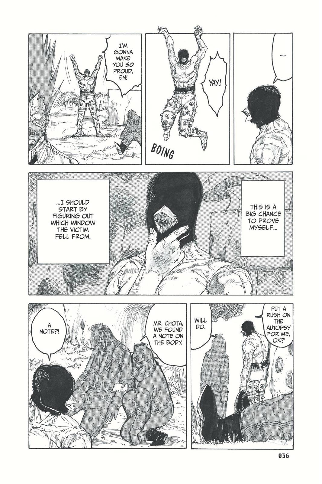 Dorohedoro Manga Chapter 32 page 10 - Odd Person In The Night