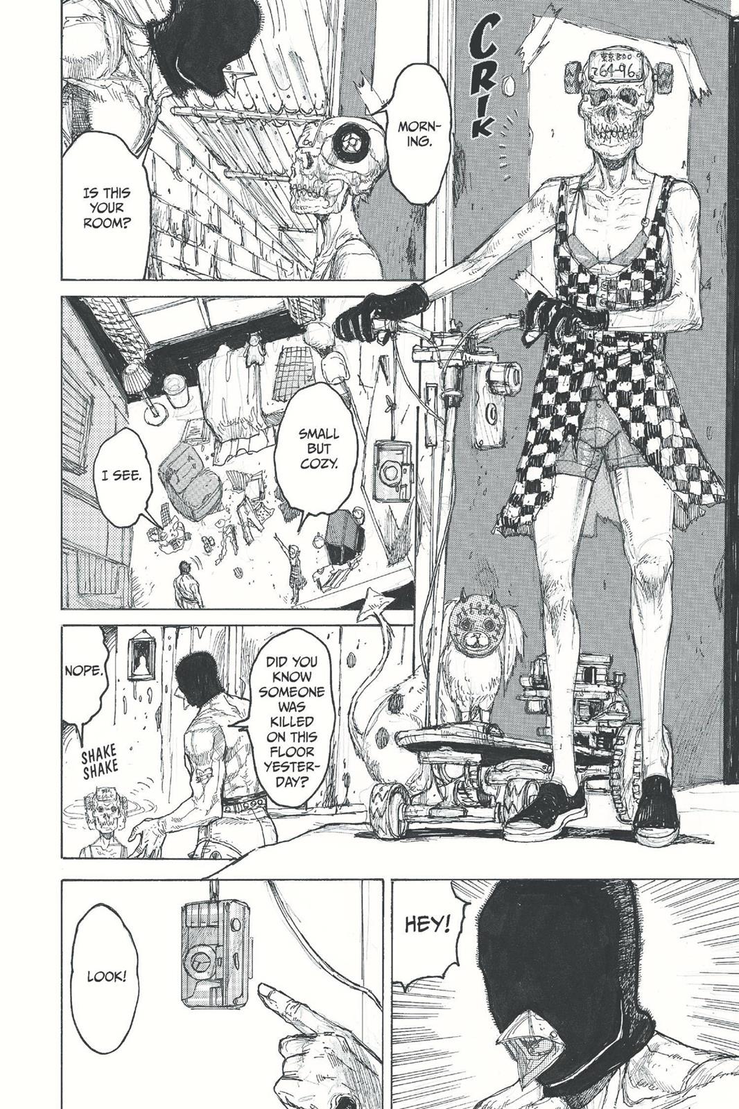 Dorohedoro Manga Chapter 32 page 14 - Odd Person In The Night