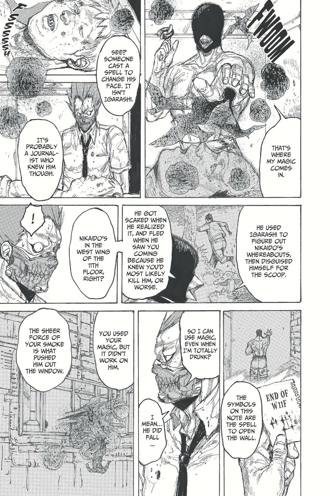 Dorohedoro Manga Chapter 32 page 23 - Odd Person In The Night