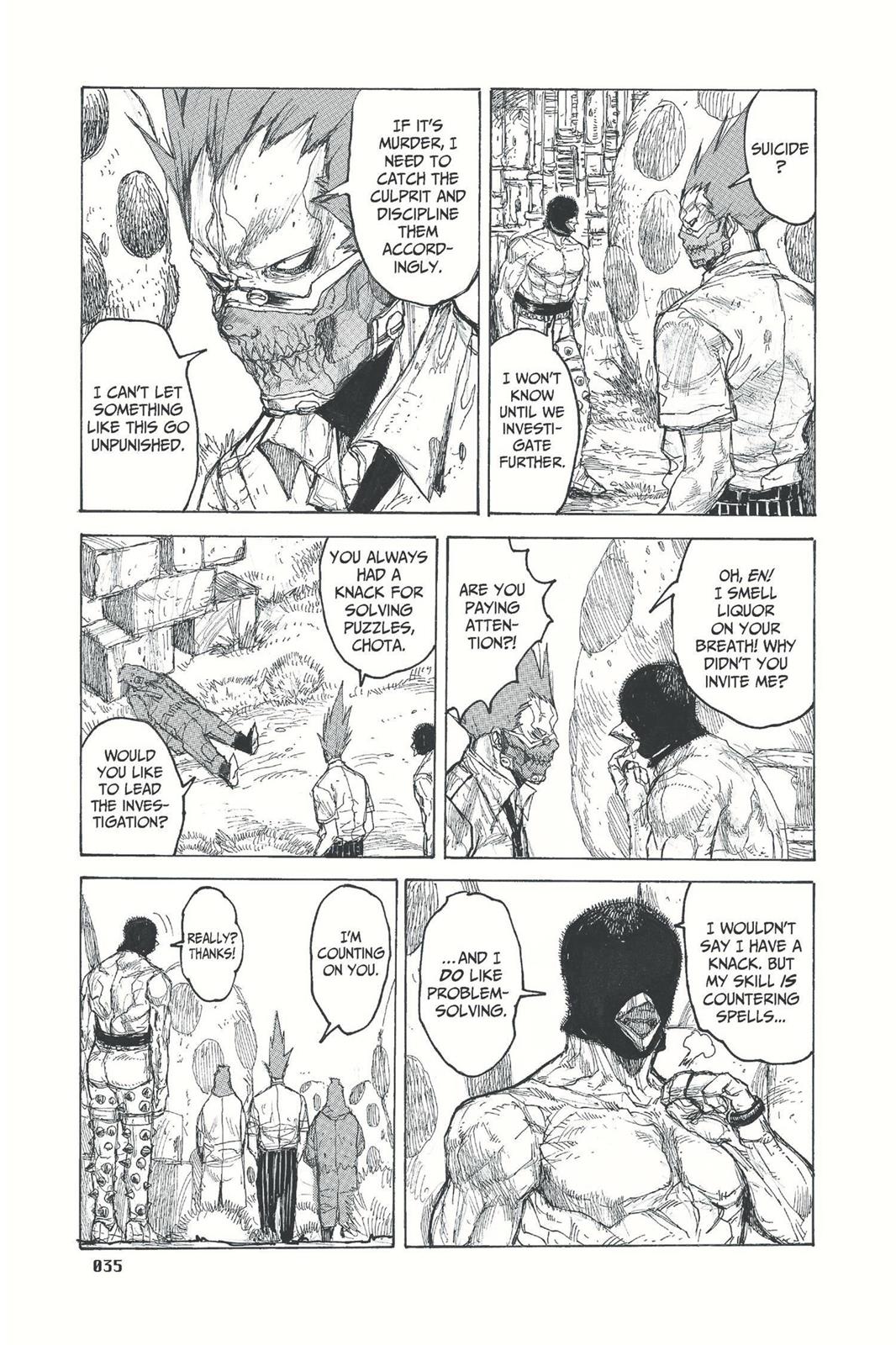 Dorohedoro Manga Chapter 32 page 9 - Odd Person In The Night