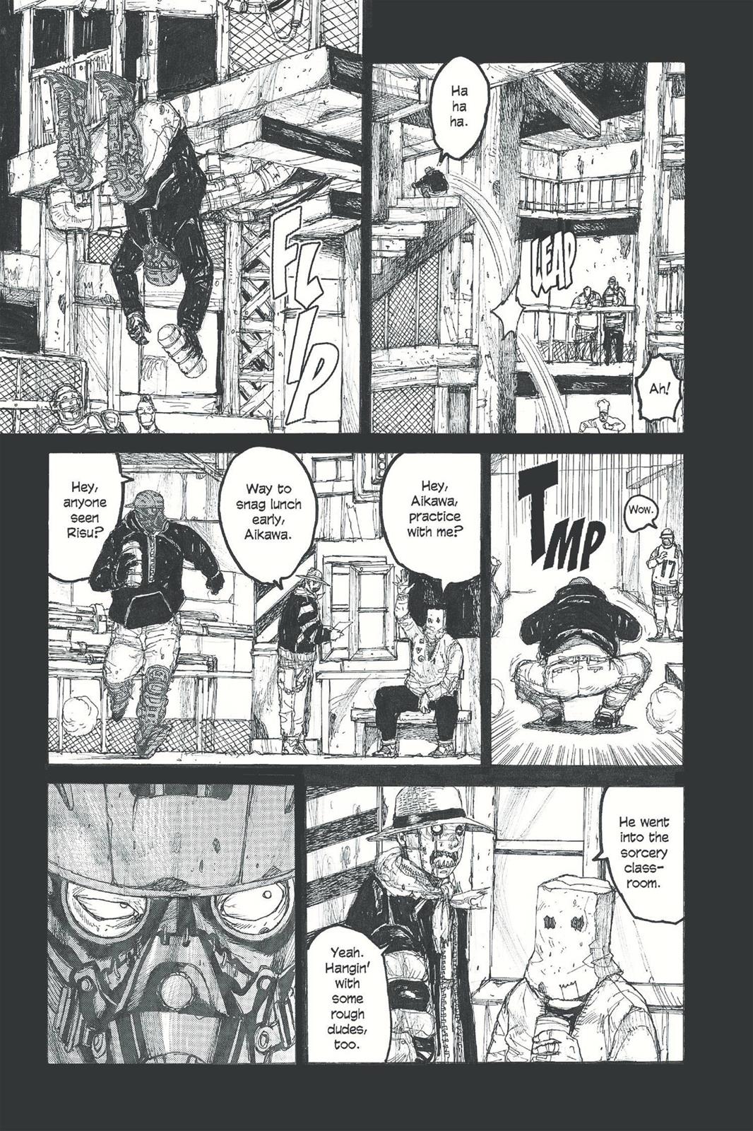 Dorohedoro Manga Chapter 34 page 3 - Manju Terror