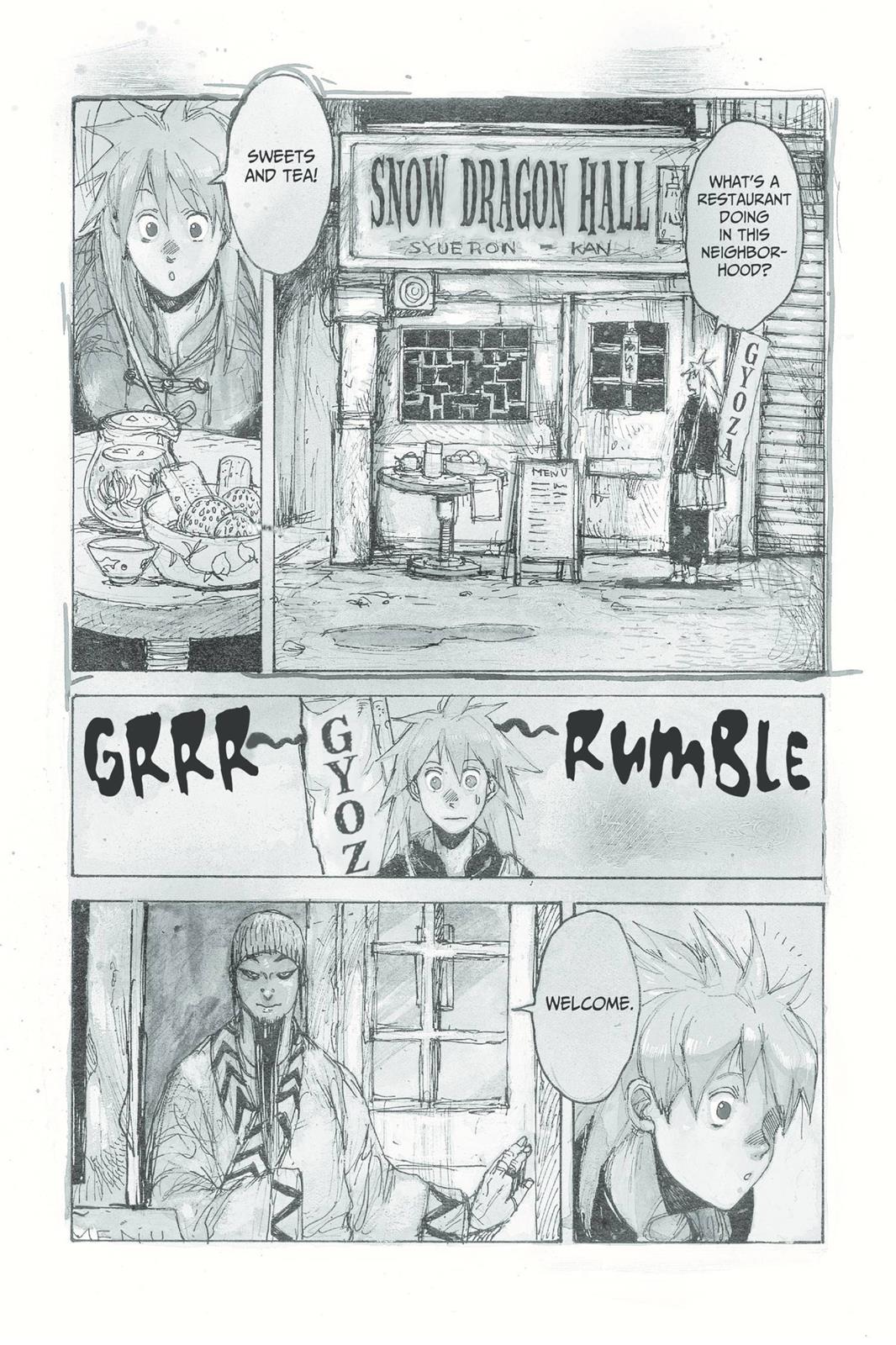 Dorohedoro Manga Chapter 36.5 page 4 - Bonus Curse 6