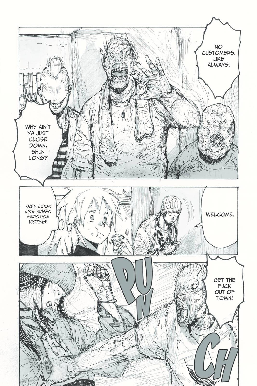 Dorohedoro Manga Chapter 36.5 page 8 - Bonus Curse 6