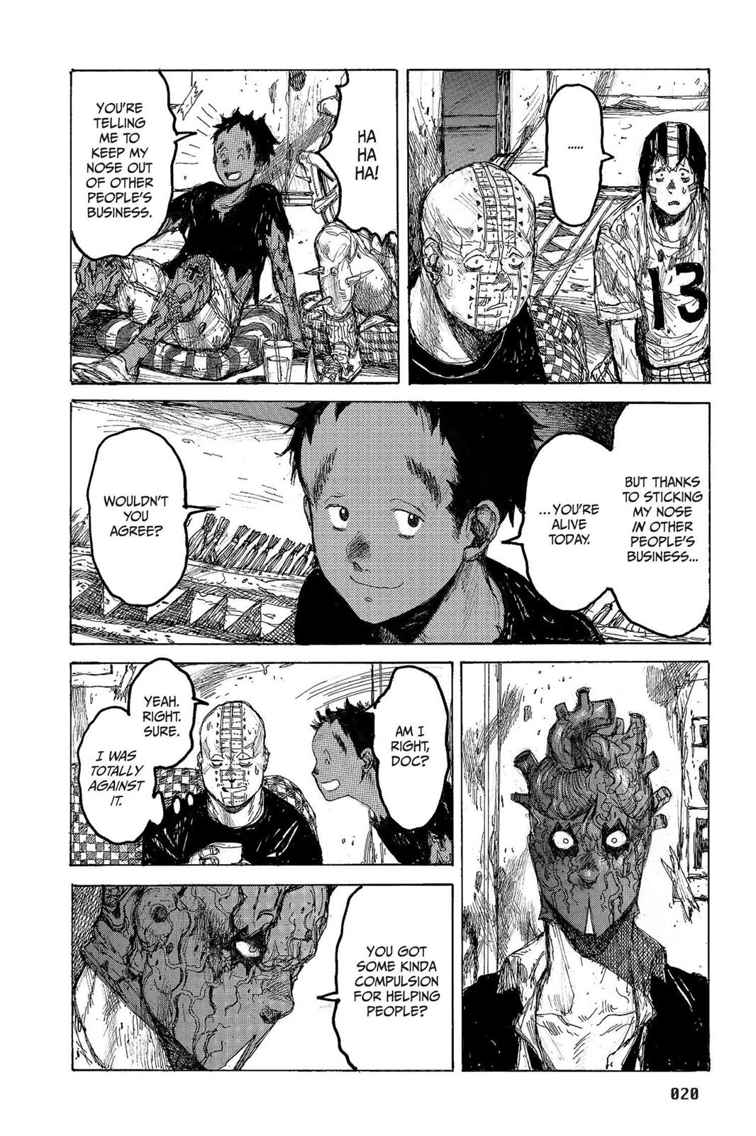 Dorohedoro Manga Chapter 37 page 21 - Let's Meet At The Snack Bar
