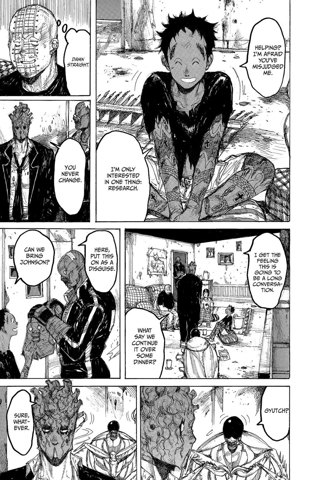 Dorohedoro Manga Chapter 37 page 22 - Let's Meet At The Snack Bar