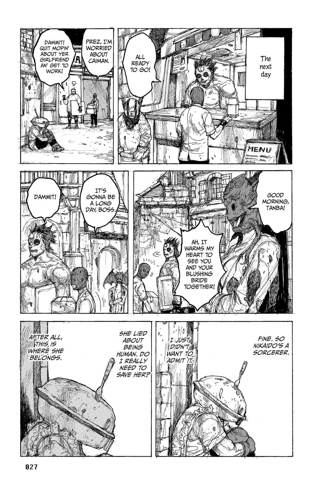 Dorohedoro Manga Chapter 37 page 28 - Let's Meet At The Snack Bar