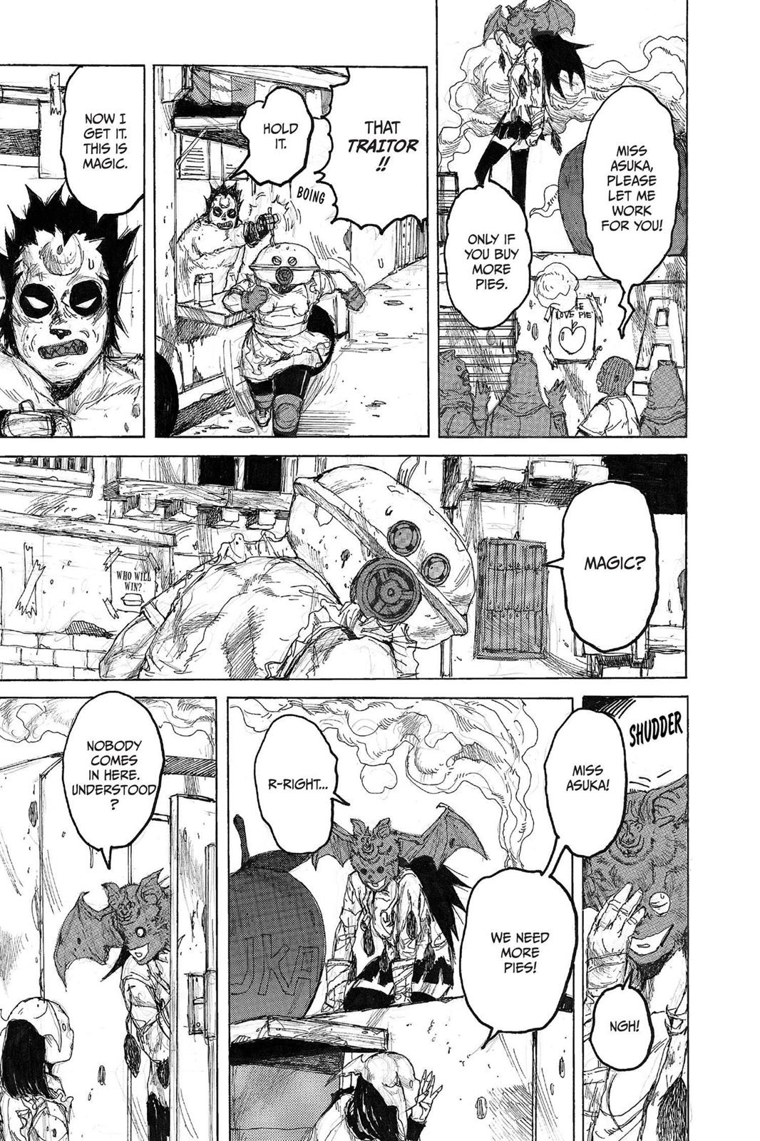 Dorohedoro Manga Chapter 38 page 11 - Meat Bags Free For All