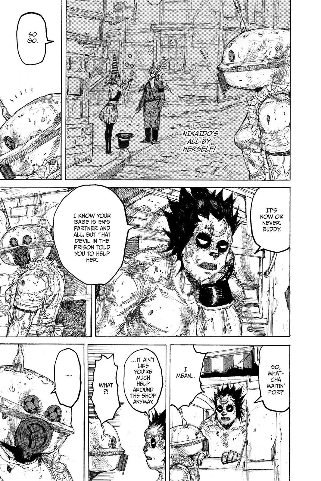 Dorohedoro Manga Chapter 38 page 15 - Meat Bags Free For All