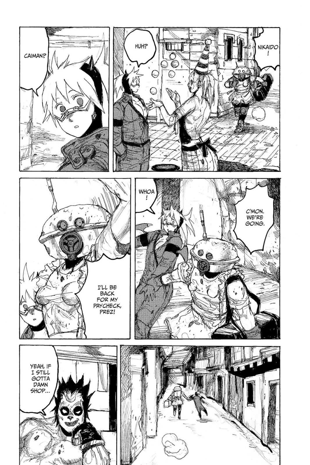 Dorohedoro Manga Chapter 38 page 17 - Meat Bags Free For All