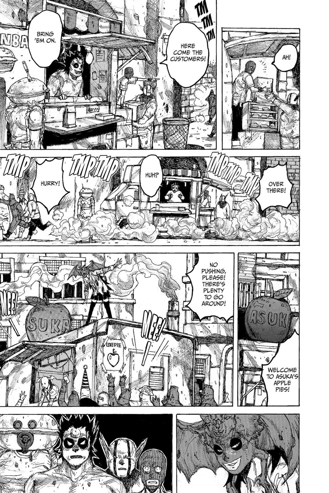 Dorohedoro Manga Chapter 38 page 5 - Meat Bags Free For All