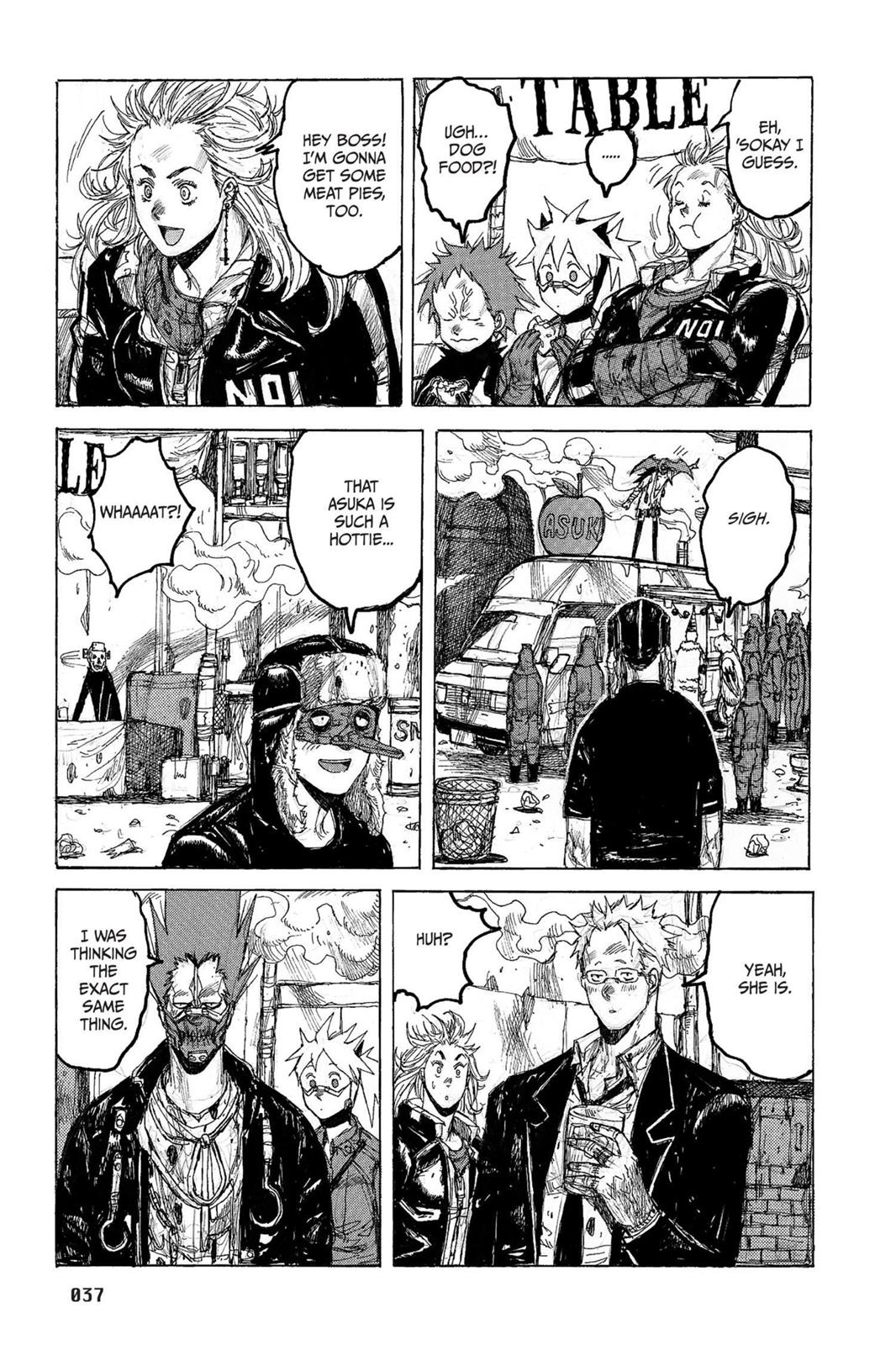 Dorohedoro Manga Chapter 38 page 9 - Meat Bags Free For All