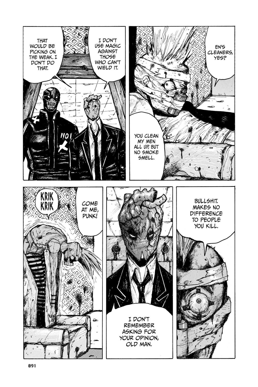 Dorohedoro Manga Chapter 4 page 15 - In The Bag