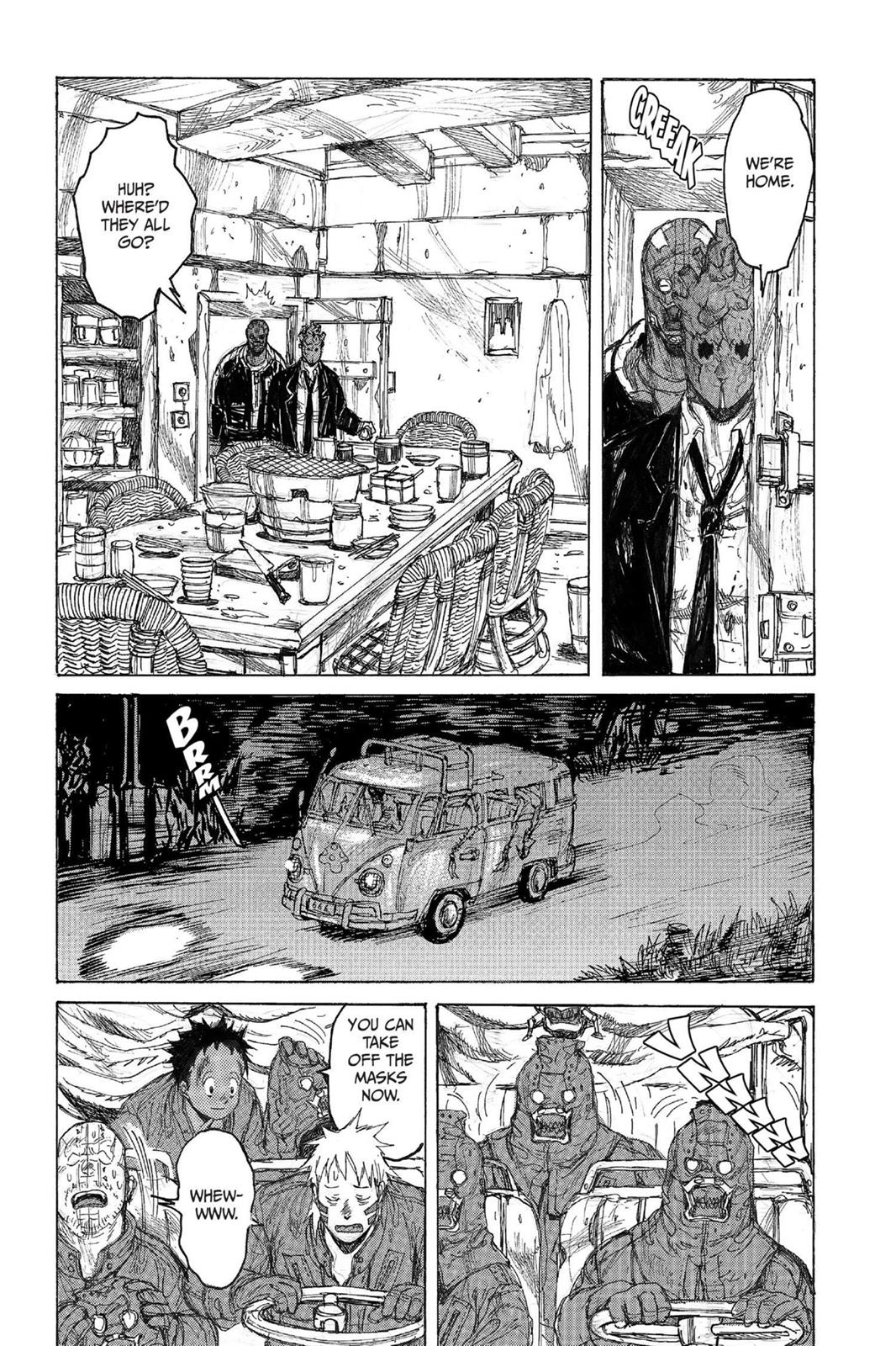Dorohedoro Manga Chapter 42 page 17 - Smoky Drive!