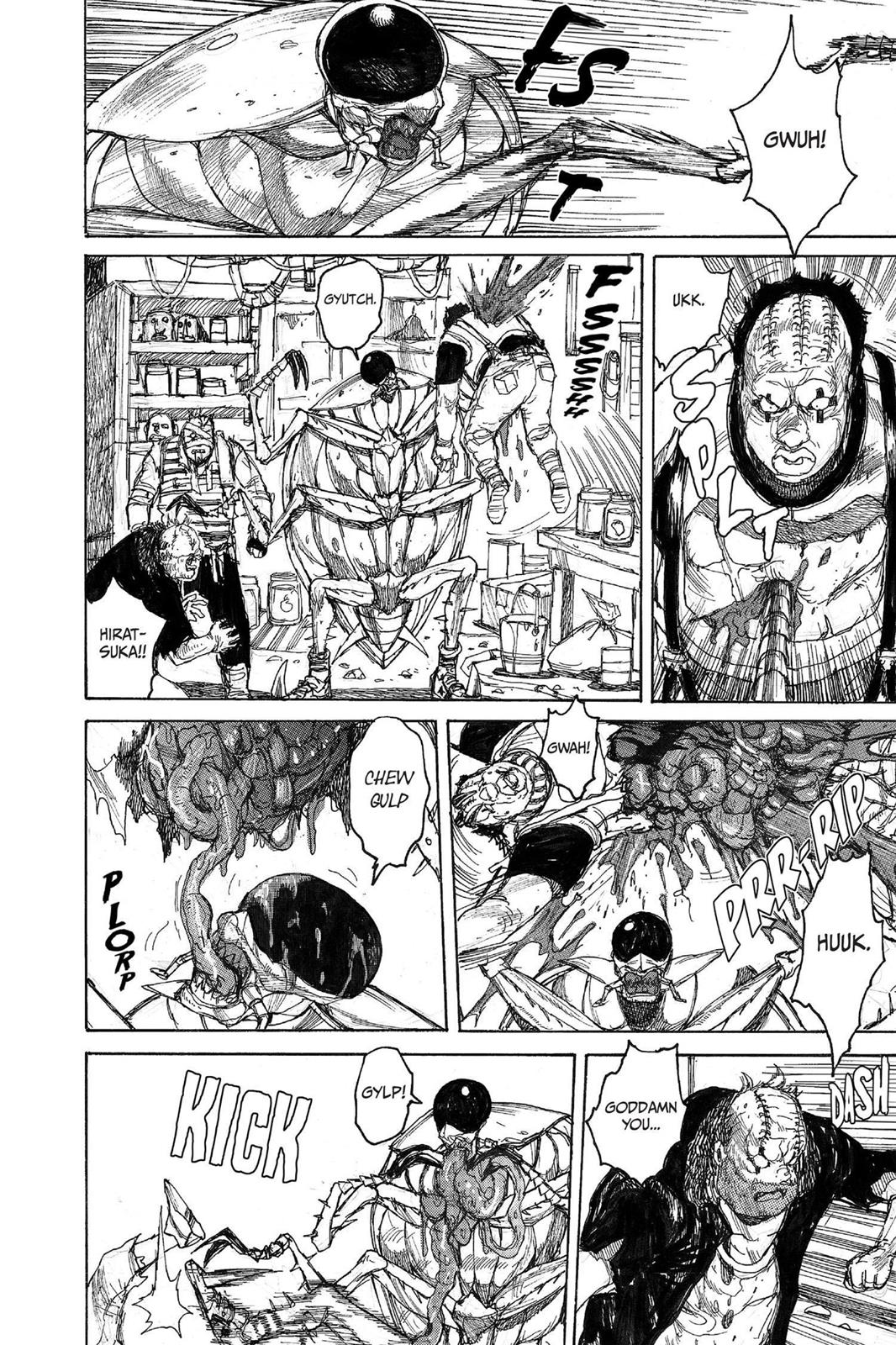 Dorohedoro Manga Chapter 43 page 10 - Terror At The Gory House - Mass Slaughter