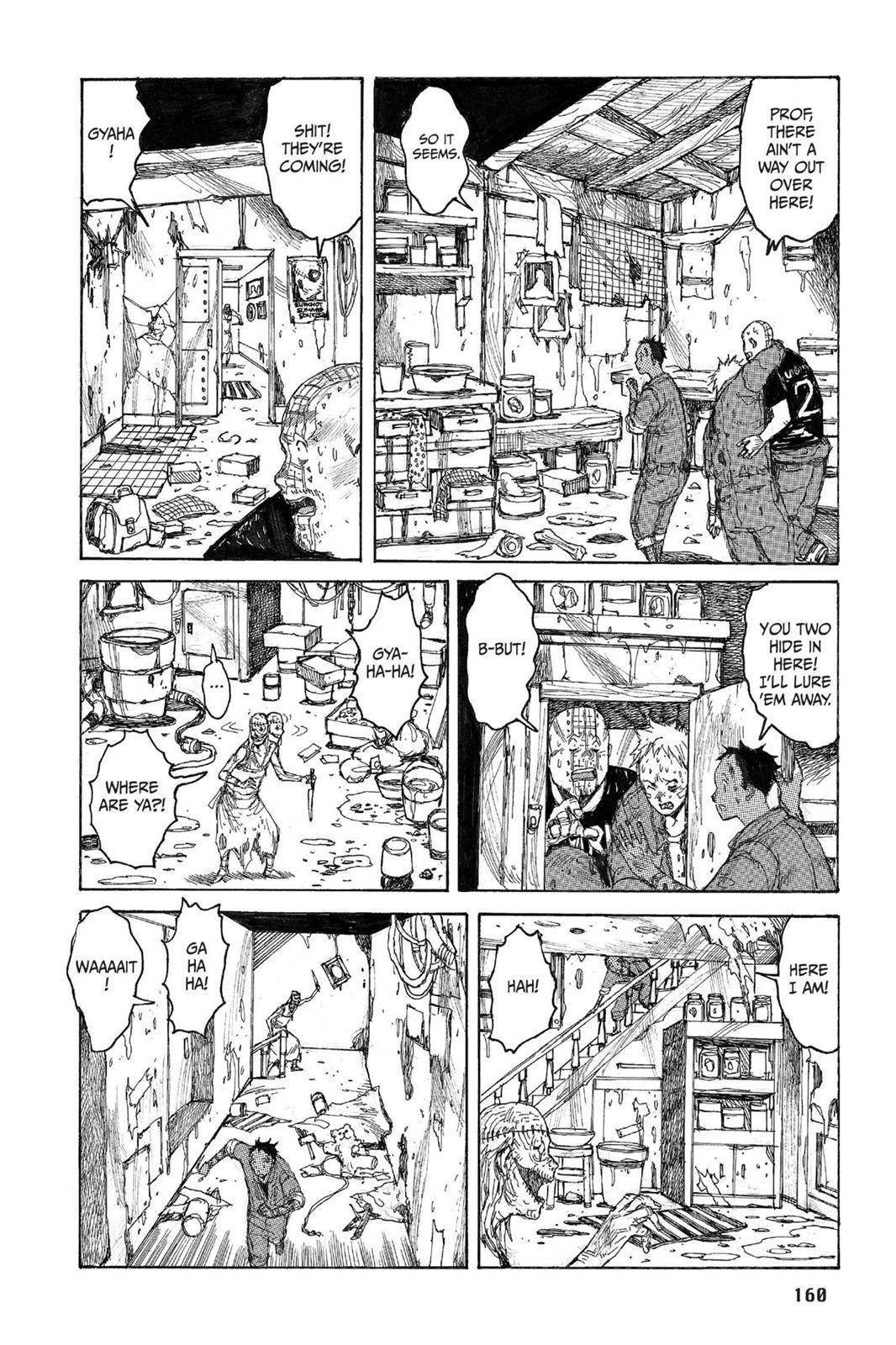 Dorohedoro Manga Chapter 43 page 12 - Terror At The Gory House - Mass Slaughter