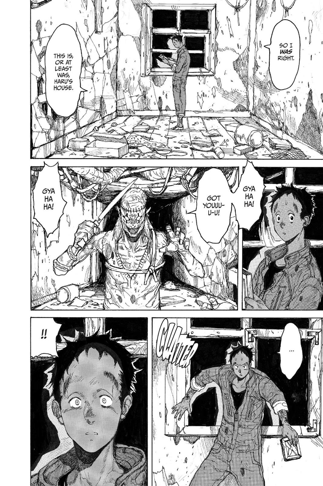Dorohedoro Manga Chapter 43 page 14 - Terror At The Gory House - Mass Slaughter