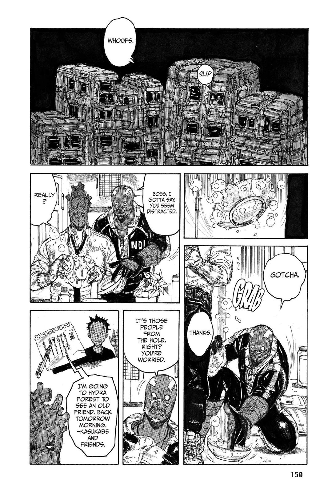 Dorohedoro Manga Chapter 43 page 2 - Terror At The Gory House - Mass Slaughter