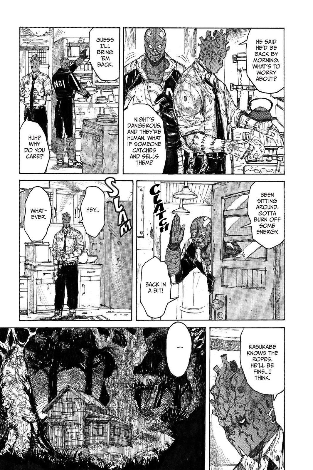 Dorohedoro Manga Chapter 43 page 3 - Terror At The Gory House - Mass Slaughter