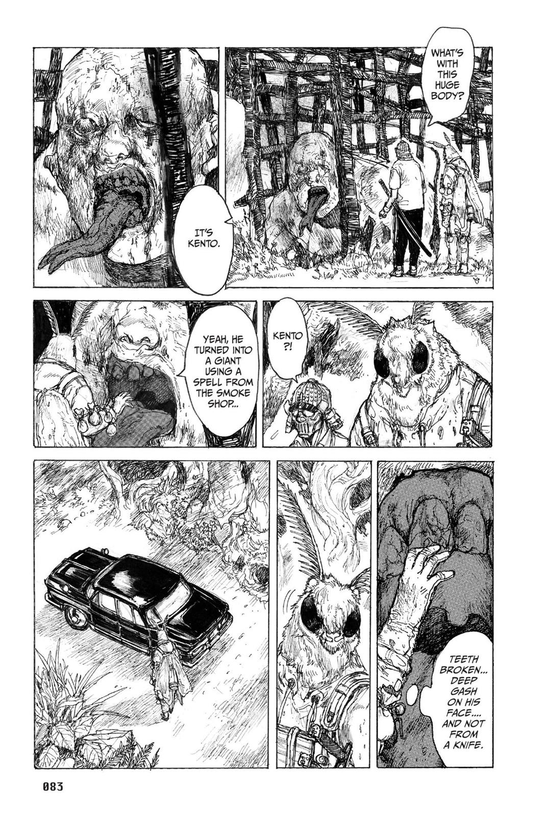 Dorohedoro Manga Chapter 47 page 3 - Cross-Eye Tragedy