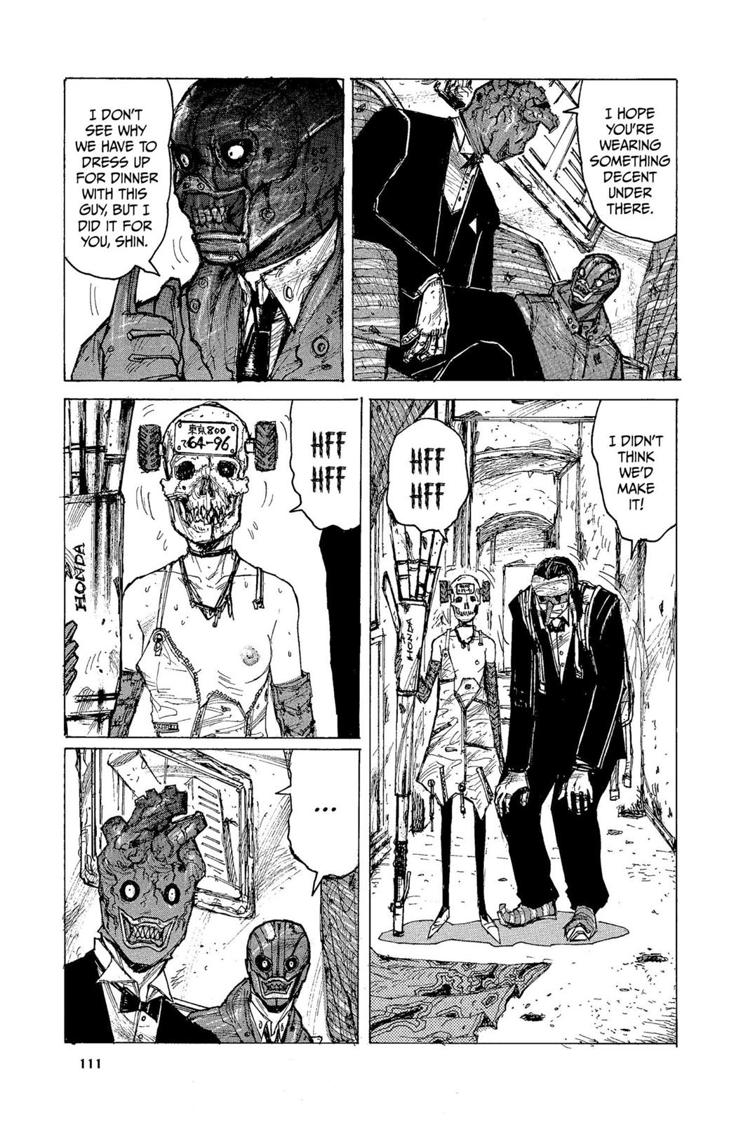 Dorohedoro Manga Chapter 5 page 11 - Silence At The Table