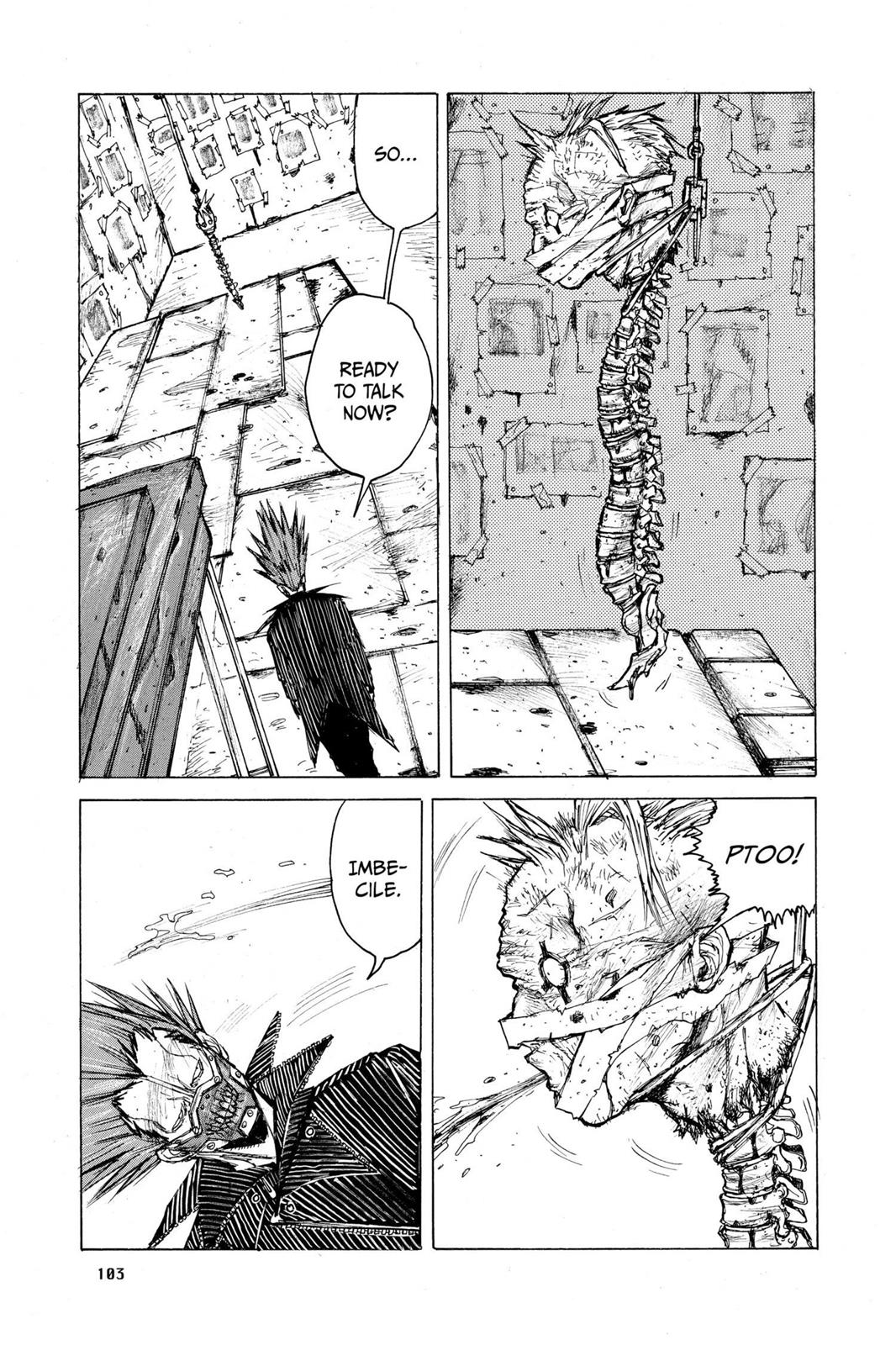 Dorohedoro Manga Chapter 5 page 3 - Silence At The Table
