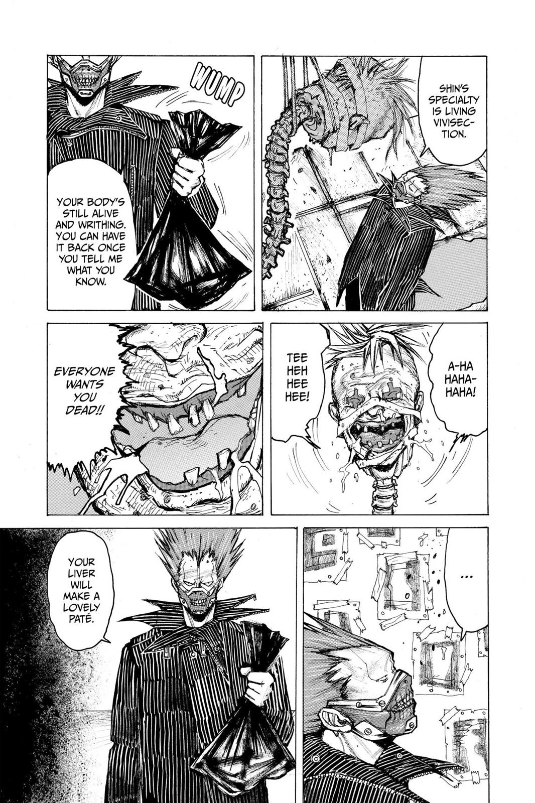 Dorohedoro Manga Chapter 5 page 4 - Silence At The Table
